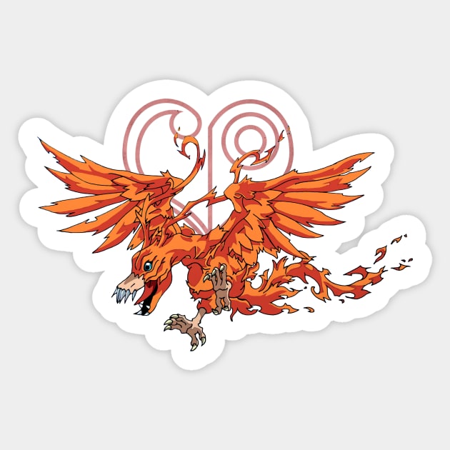 Love Bird Sticker by Bajingseng